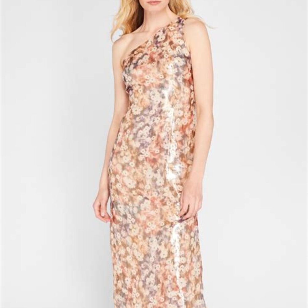 Club Monaco Sunset Shimmer Dress Size 8 NWT